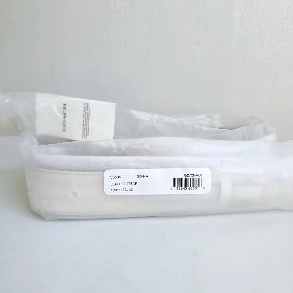 NWT Coach Crossbody Strap in Chalk - Picture 6 of 8